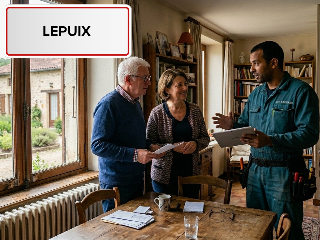 Installation de pompe à chaleur à Lepuix (90200) dans le Territoire de Belfort